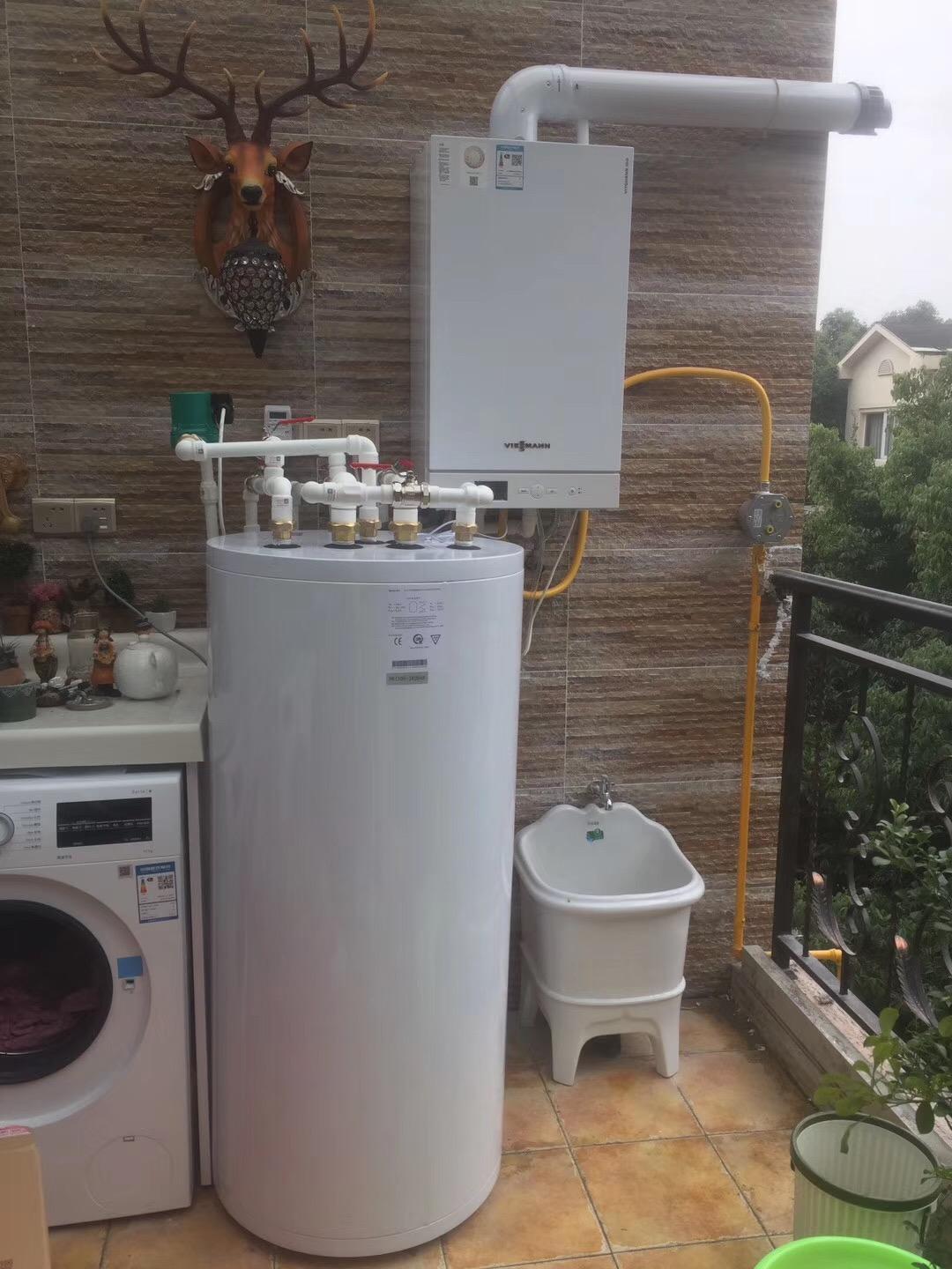 成都花园别墅旧房改造安装暖气片案例
